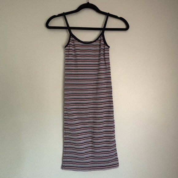Brandy Melville Striped Mini Cami Dress O/S - Picture 1 of 3